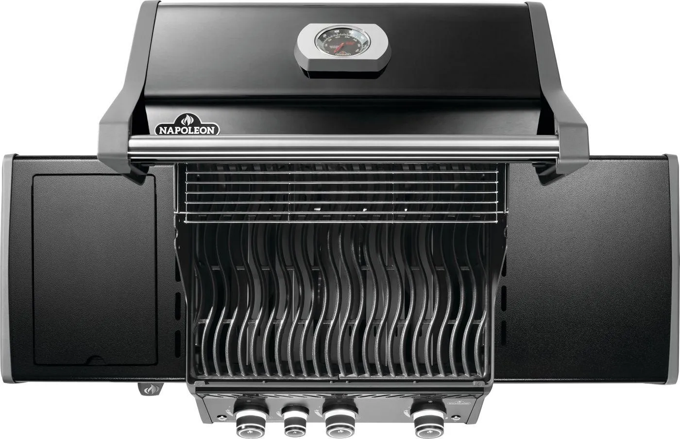 Napoleon Bbq RP425SIBPK2 Rogue Pro 425 Sib With Infrared Side Burner , Propane, Black
