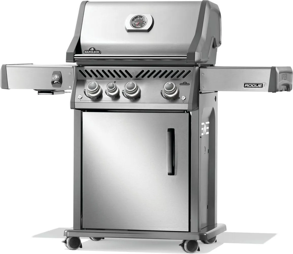 Napoleon Bbq RP425SIBPSS2 Rogue Pro 425 Sib With Infrared Side Burner , Propane, Stainless Steel