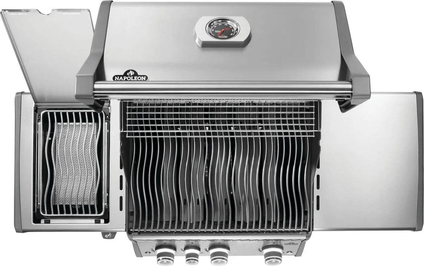 Napoleon Bbq RP425SIBPSS2 Rogue Pro 425 Sib With Infrared Side Burner , Propane, Stainless Steel