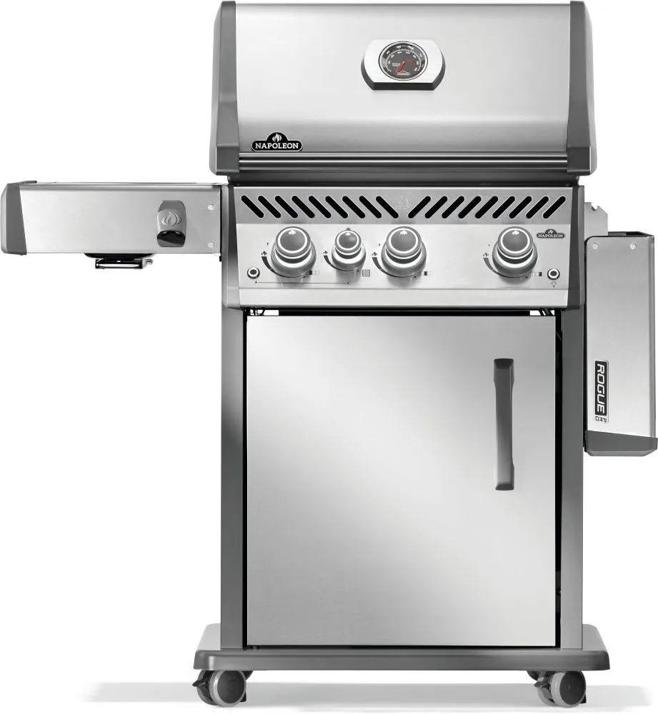 Napoleon Bbq RP425SIBPSS2 Rogue Pro 425 Sib With Infrared Side Burner , Propane, Stainless Steel