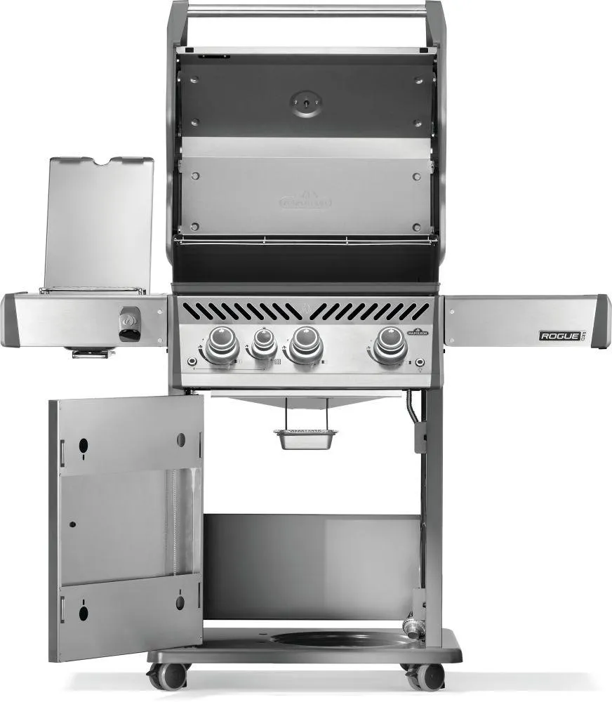 Napoleon Bbq RP425SIBPSS2 Rogue Pro 425 Sib With Infrared Side Burner , Propane, Stainless Steel