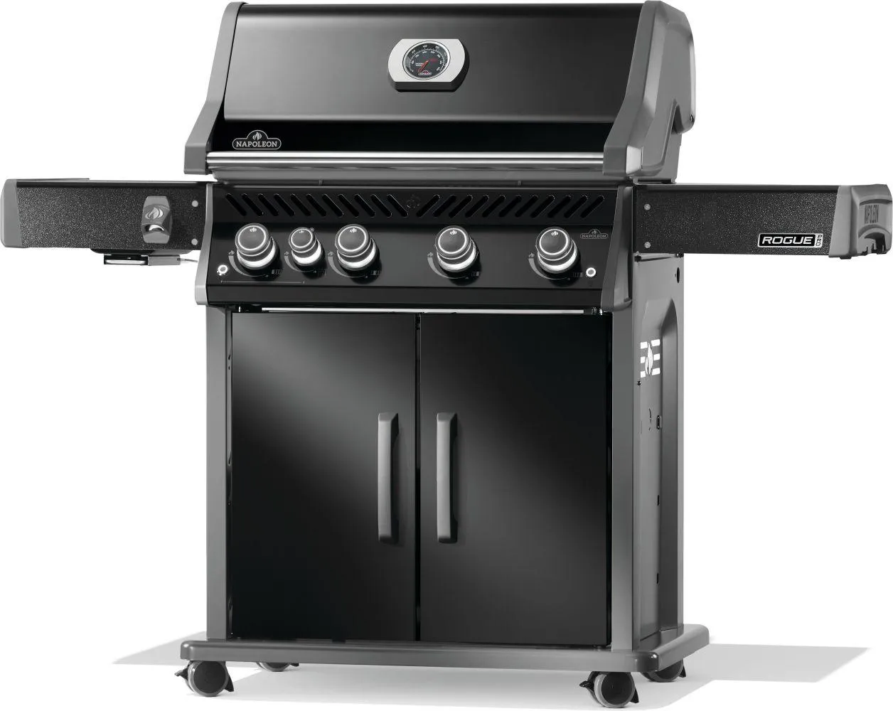 Napoleon Bbq RP525SIBNK2 Rogue Pro 525 Sib With Infrared Side Burner , Natural Gas, Black