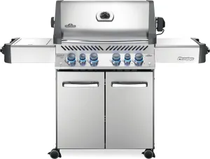 Napoleon Legacy Prestige 500 4-Burner Grill w/ Rotisserie & Side Burner - P500RSIBPSS-3