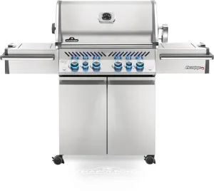 Napoleon Prestige PRO 500 4-Burner Grill w/ Rotisserie & Side Burner - PRO500RSIBPSS-3