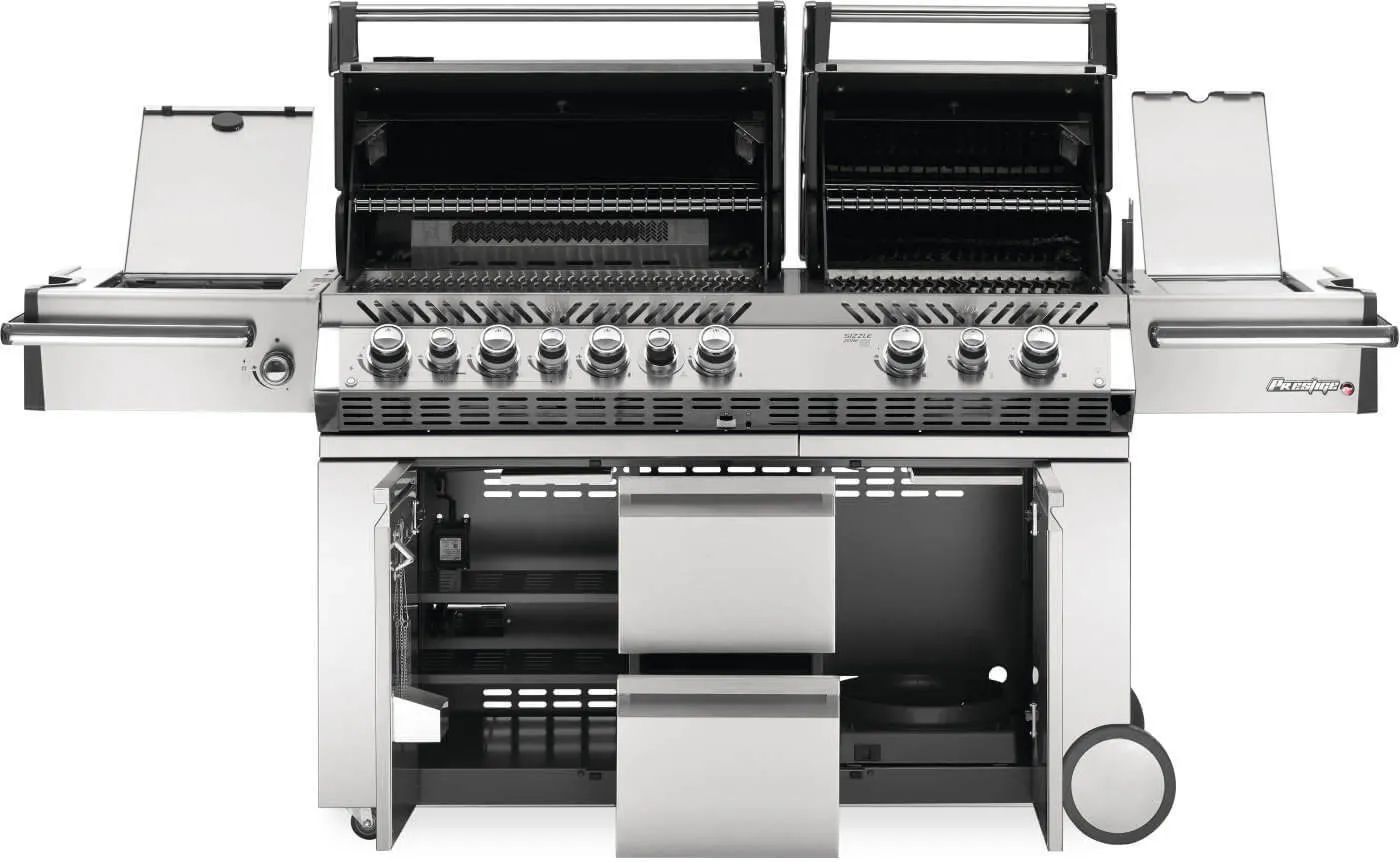 Napoleon Prestige PRO 825 6-Burner Gas Grill w/ Rotisserie & Power Burner - PRO825RSBINSS-3