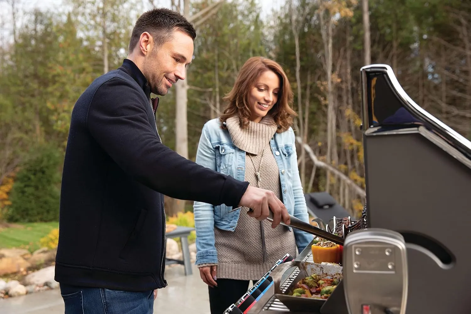 Napoleon PRO665RSIBPSS-3 Prestige PRO 665 RSIB Propane Gas Grill, sq.in.   Infrared Side and Rear Burners, Stainless Steel