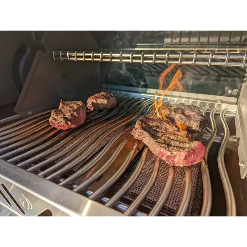 Napoleon PRO825RSBIPSS-3 Prestige PRO 825 RSIB BBQ with Side Burner, Infrared Rear & Bottom Burners