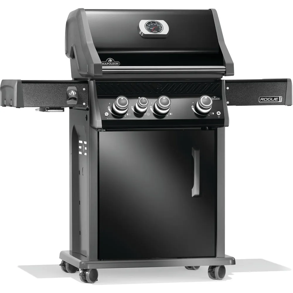 Napoleon Rogue® PRO 425 Propane Gas Grill with Infrared Side Burner - Black