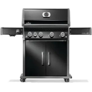 Napoleon Rogue® PRO 525 Propane Gas Grill with Infrared Side Burner - Black