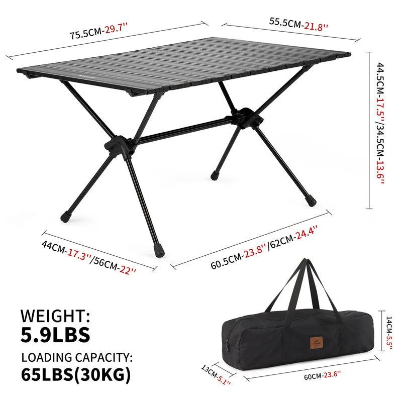 Naturehike FT11 Detachable Aluminum Alloy Table