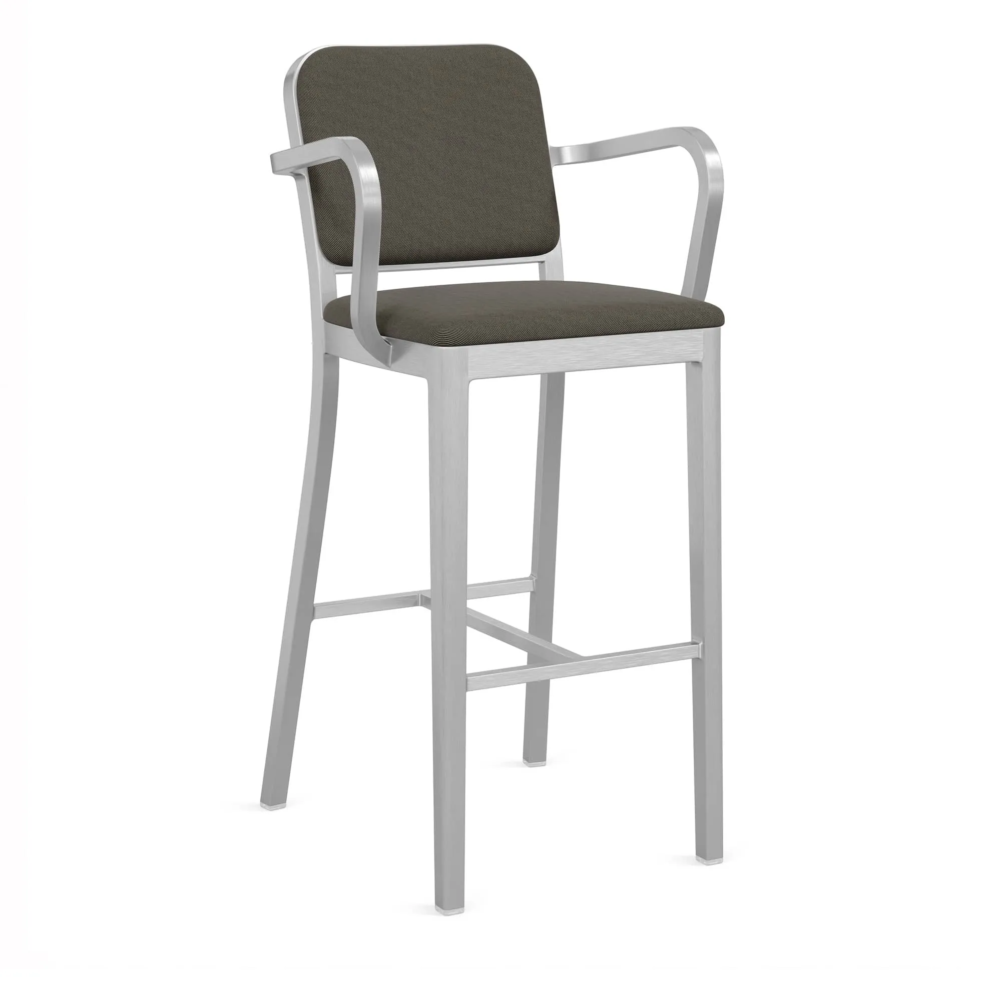 Navy® Officer Stool with arms by Jasper Morrison
