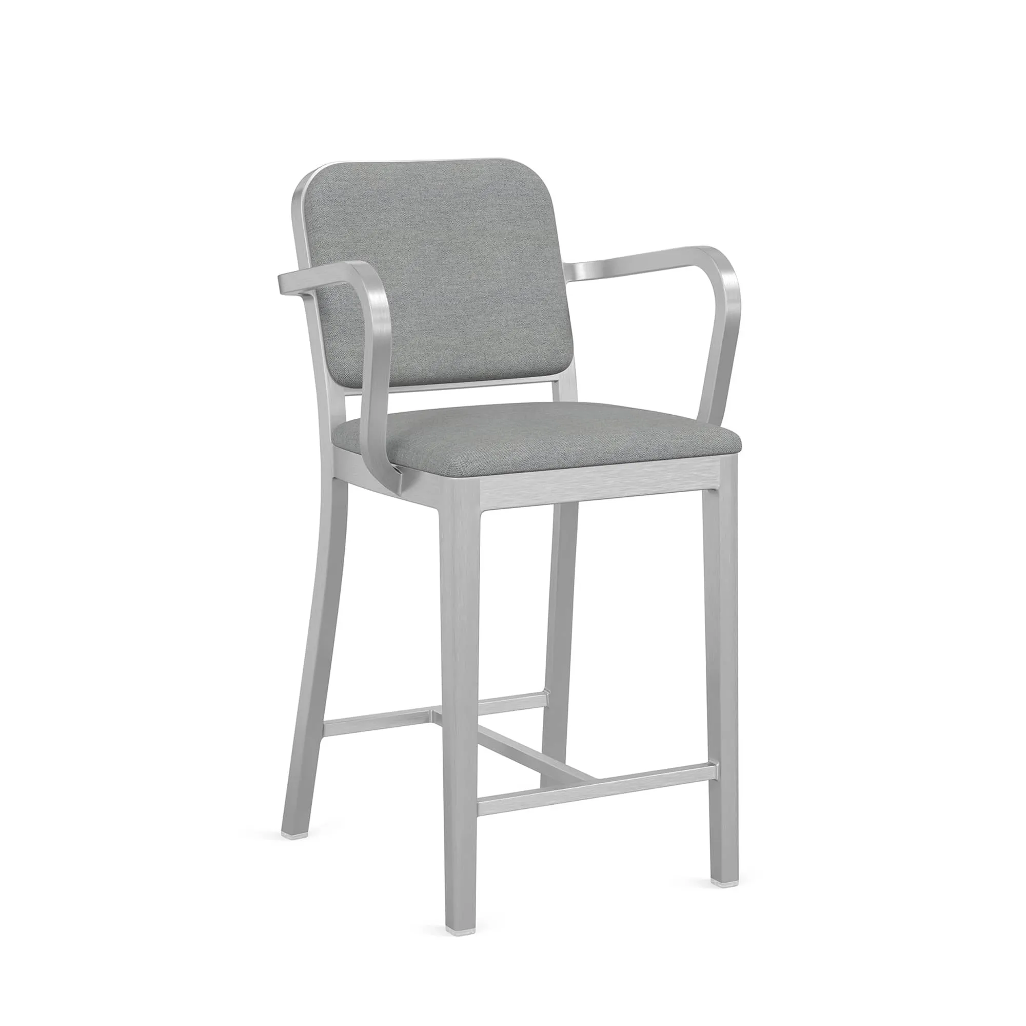 Navy® Officer Stool with arms by Jasper Morrison