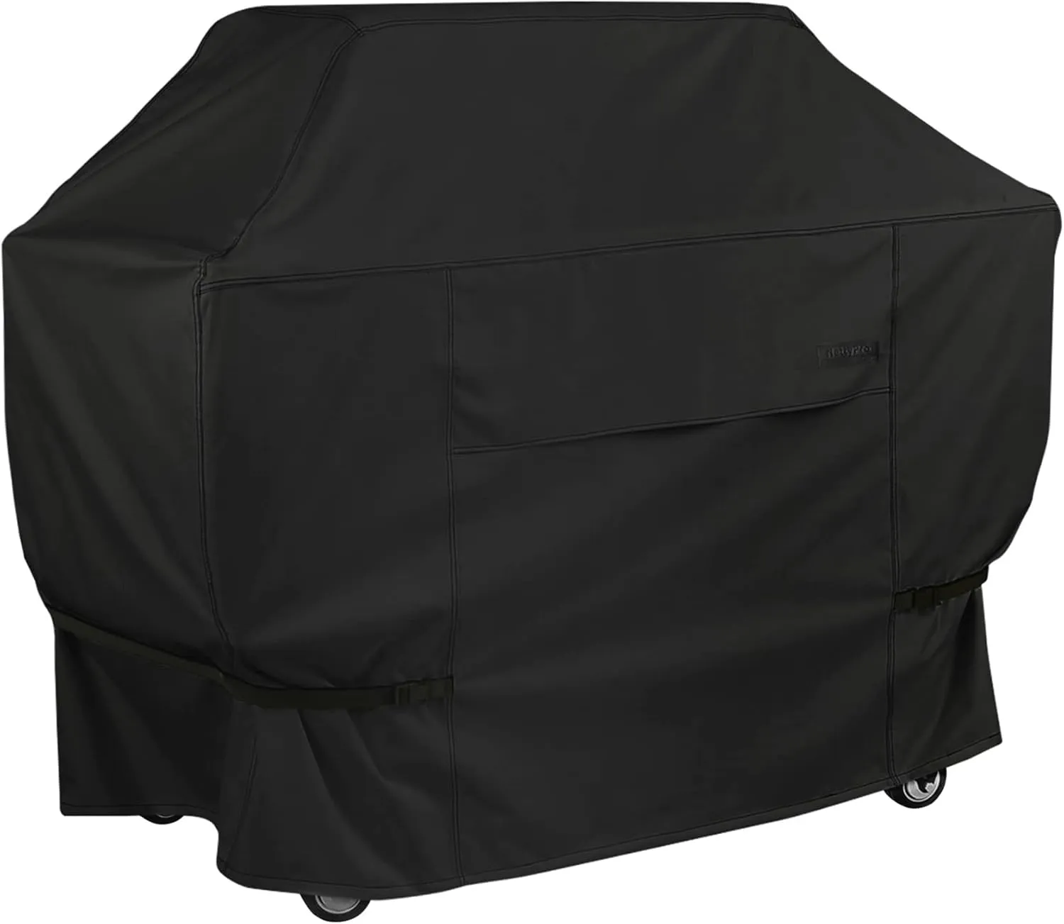 NettyPro Gas Grill Cover Heavy Duty Waterproof 56 Inch, Fadeproof & UV Resistant, Outdoor 2-3 Burner BBQ Cover for Weber, Char-Broil, Brinkmann, Nexgrill Barbecue Grills and More, Black