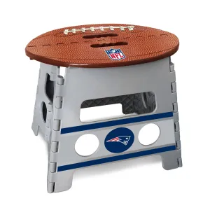 NFL - New England Patriots Folding Step Stool 14"x13"