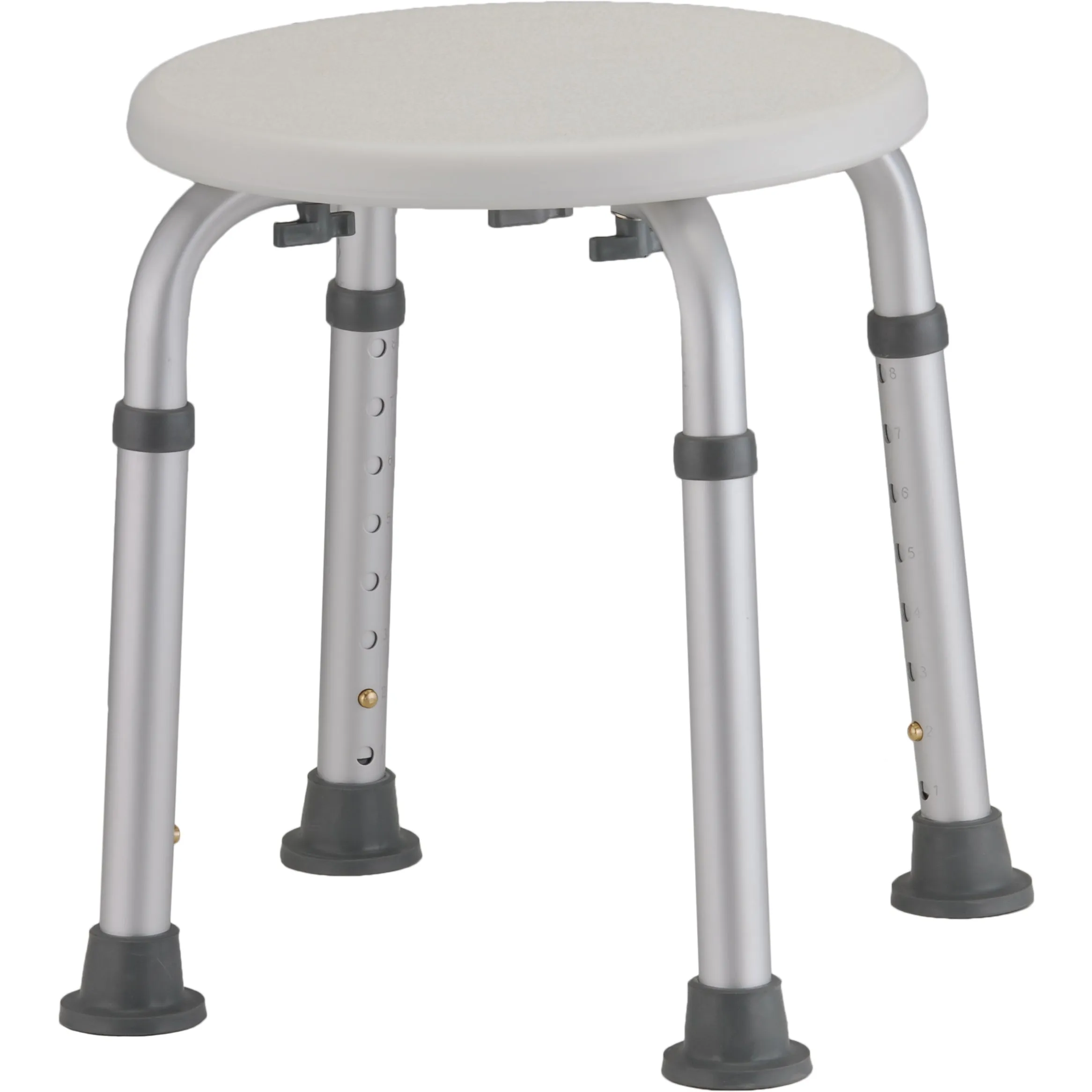 Nova Adjustable, Non-corrosive Aluminum Bath Stool