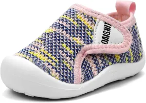 OAISNIT Baby Boys Girls Sneakers Anti Slip Lightweight Soft Toddler First Walkers for Walking Running