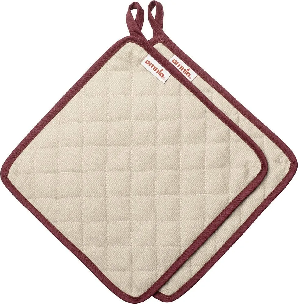 Omnia Potholders Duo
