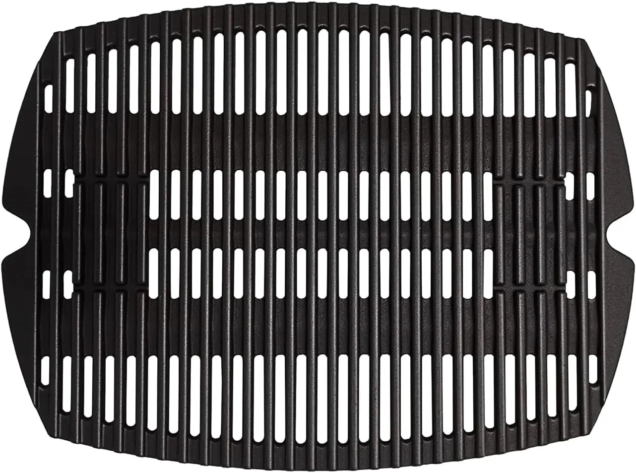 One-Piece Q100 Q1200 Grill Grates Replacement Parts for Weber Gas Grill Parts Q1200 Q 1200 Q100 Q1400 Q120 Q 1000 Q 100 Q140 Grates Weber Baby Q 7644 7582 386002 51010001 Cast Iron Cooking Grates