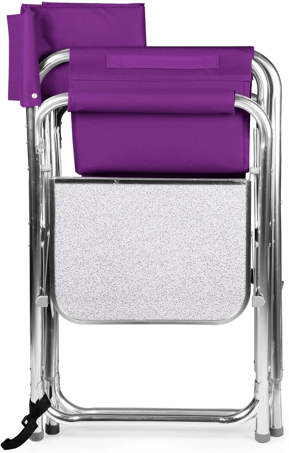 ONIVA - a Picnic Time brand - Sports Chair with Side Table, Beach Chair, Camp Chair for Adults, (Purple)