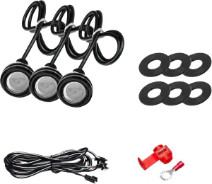 ORACLE Lighting 5871-001 White Pre-Runner Style LED Grill Kit fits 2020 2023 Gladiator JT - No Cutting or Drilling, Brighter Illumination