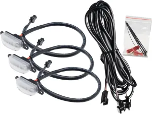 ORACLE Lighting 5889-005-C Universal Amber with Clear Lense Pre-Runner Style LED Grill Light Kit - Sleek and Aggressive Style, No Modification, Cutting or Drilling
