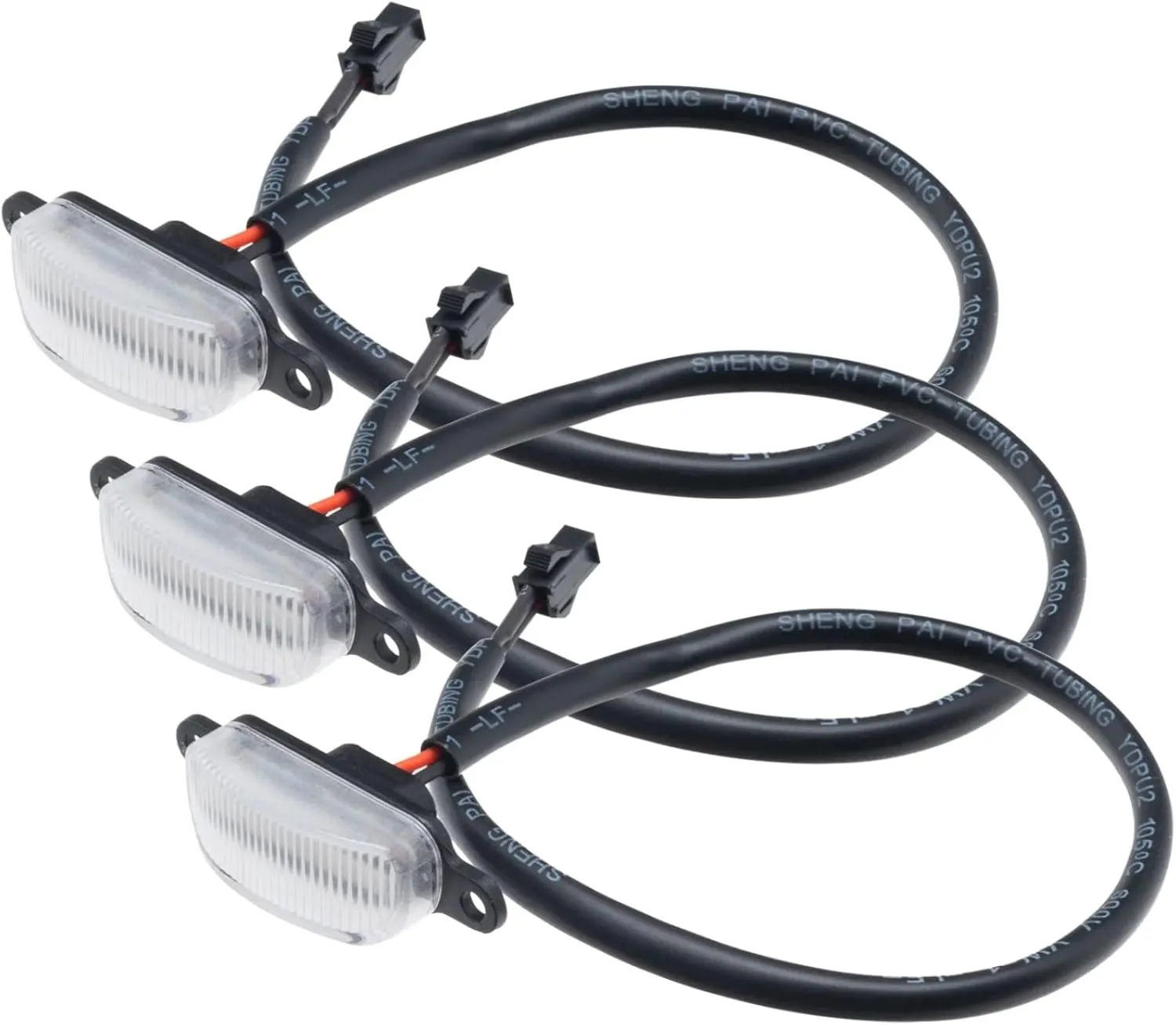 ORACLE Lighting 5889-005-C Universal Amber with Clear Lense Pre-Runner Style LED Grill Light Kit - Sleek and Aggressive Style, No Modification, Cutting or Drilling