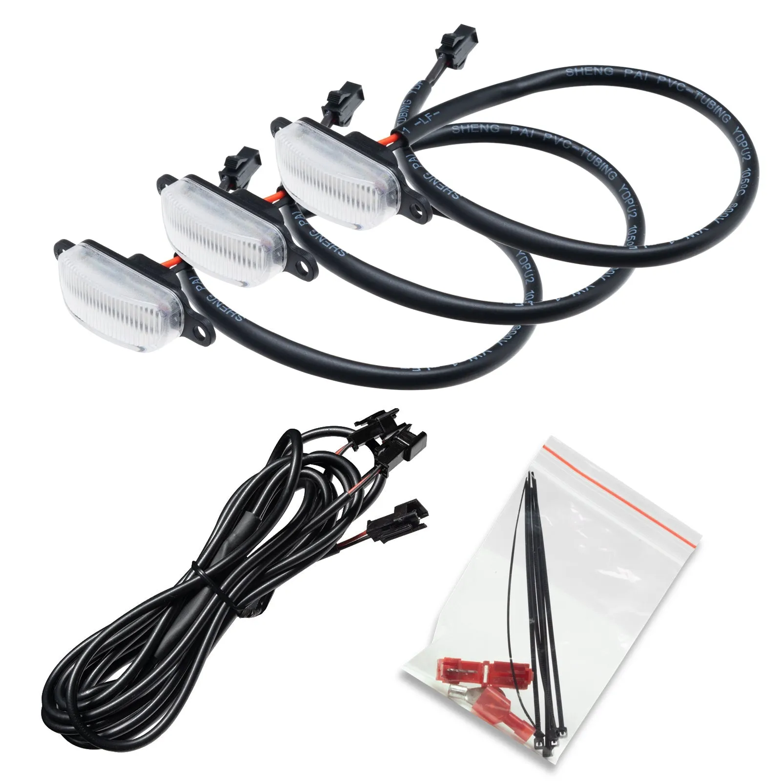 Oracle Lighting 5889-005-C Universal Pre-Runner Style LED Grill Light Kit (New Style) - Clear Lens