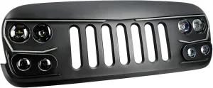 ORACLE LIGHTING Vector Pro-Series LED Jeep Grill — Wrangler JK Compatible, Part # 5817-PRO