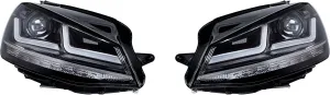 OSRAM LEDriving LED headlight, Chrome edition as xenon replacement, LED upgrade, LEDHL104-CM, left-hand drive cars only (1 complete set)