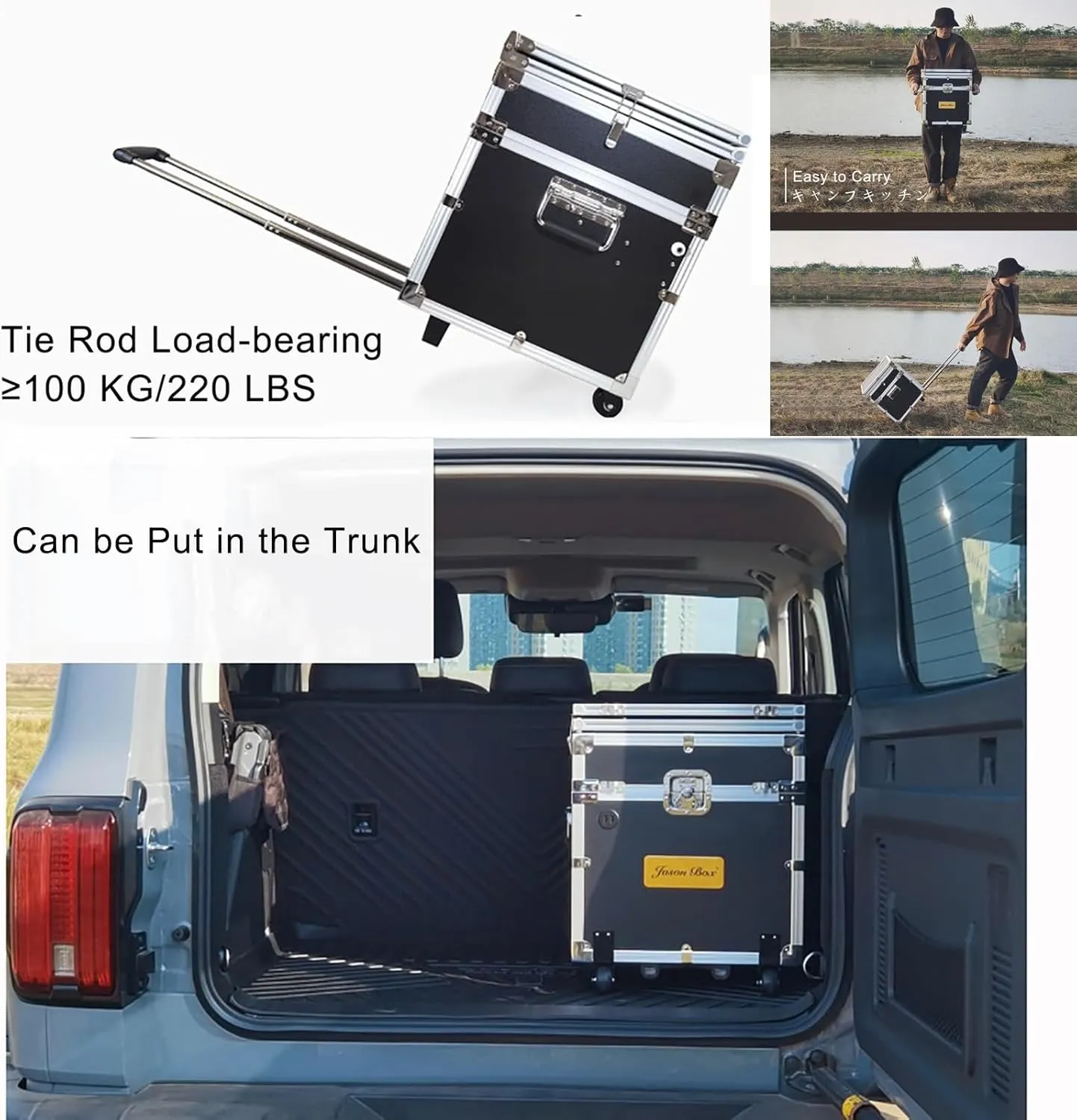 Outdoor Camping Kitchen Station Portable Folding Table