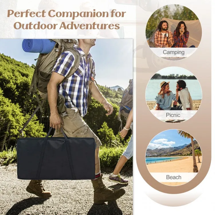 Outdoor Folding Camping Table Set of 2 - Suitable for Camping and Hiking
