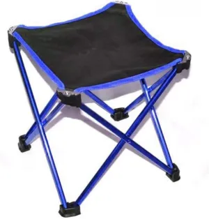Outdoor Folding Chair Picnic Chair Outdoor Large Size Four-Corner Chair Fishing Stool Aluminum Oxford Sturdy Portable Beach Lightweight and Durable Picnic Chair Folding Chairs