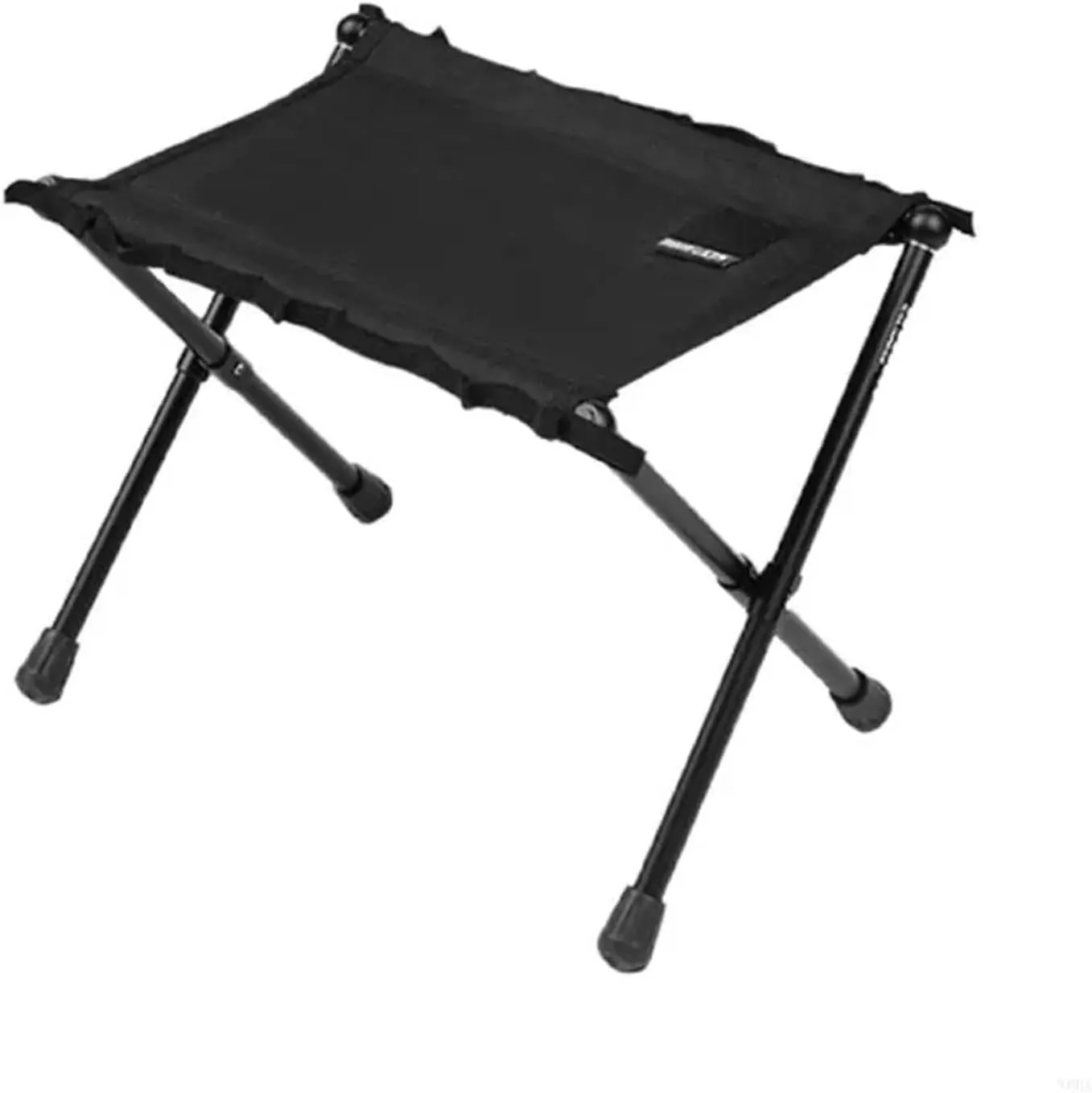 Outdoor Folding Stool Camping Fit for Folding Stool Aluminum Alloys Frame Light Weight Chair Small Stool Small Folding Stool(Black)