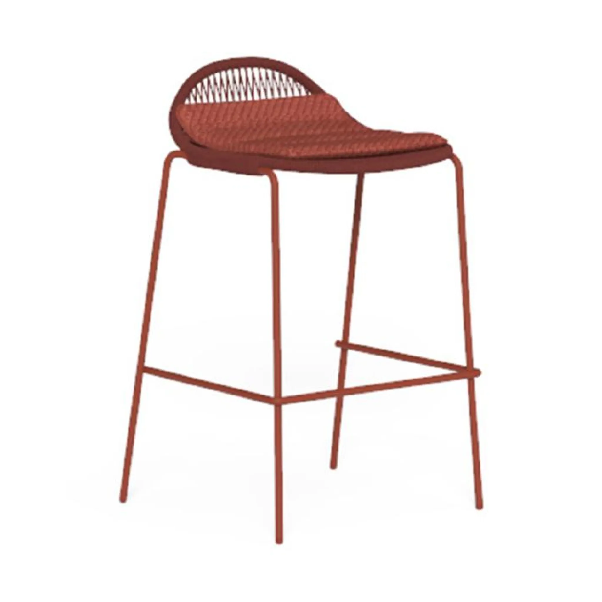 Outdoor Nautical Rope Bar Stool | Talenti Panama