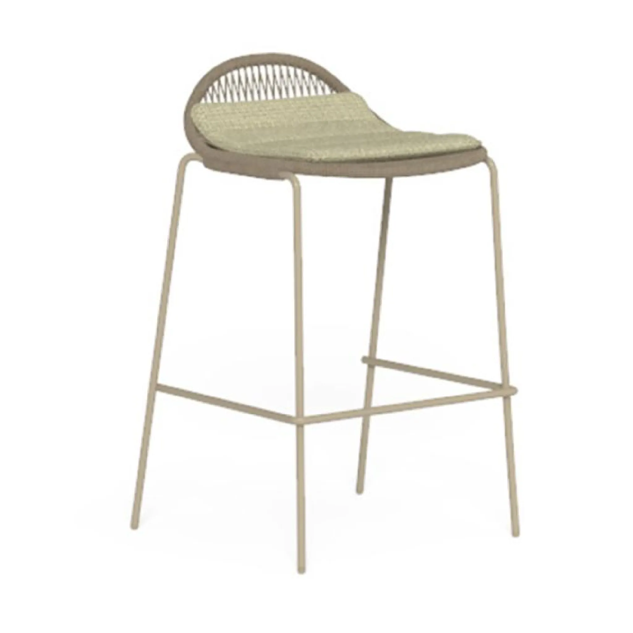 Outdoor Nautical Rope Bar Stool | Talenti Panama