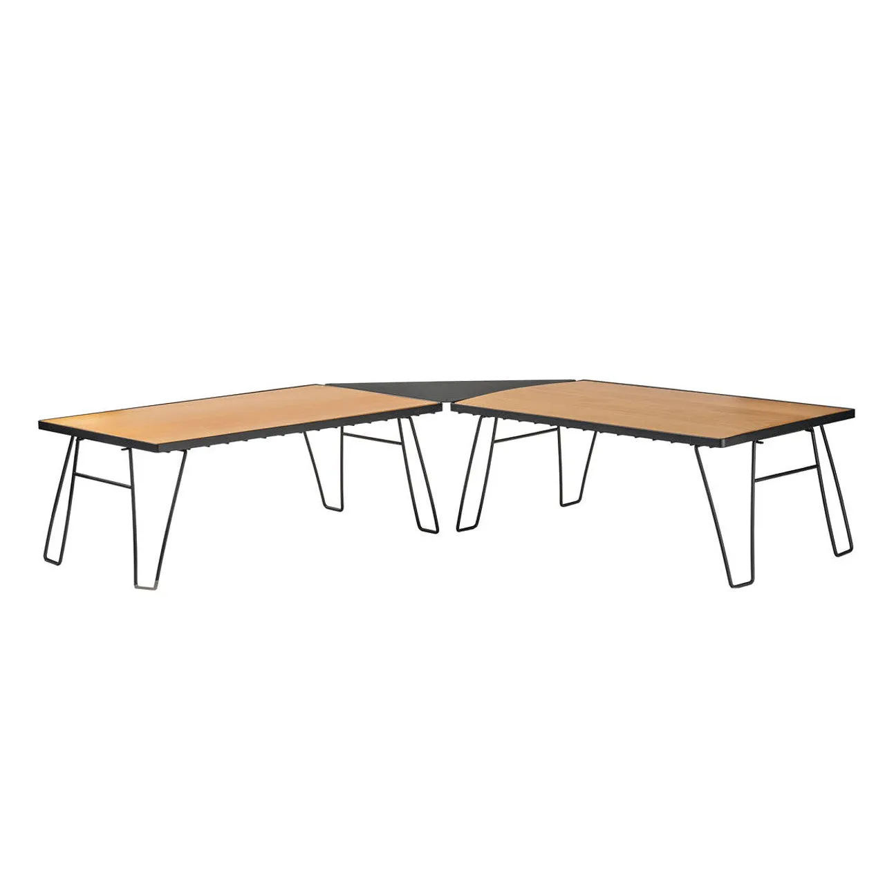 Overland Vehicle Systems Kick It Camp Table - Wood Base & Storage Bag