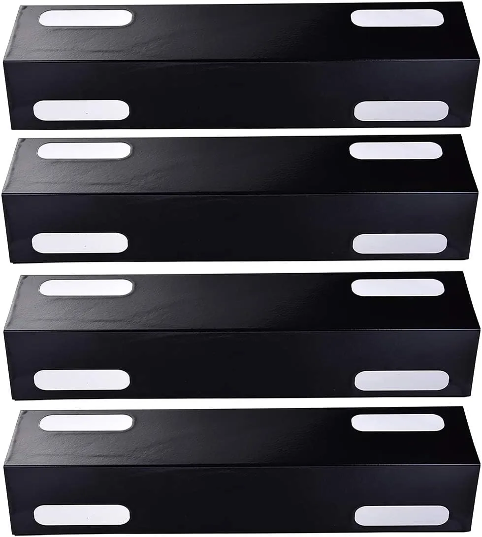 P9935A (4-Pack) 15 3/8 inch Porcelain Steel Heat Plate and Heat Shield for Ducane Affinity 3073101, 3000, 3100, 3200, 3300, 3400, 4100, 4200, 4400