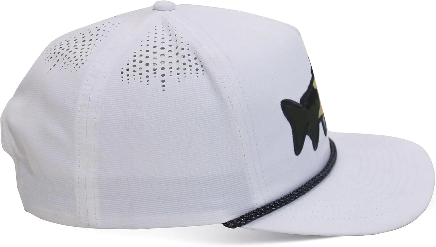 Paramount Outdoors Sunset Trout Fishing Hat Mountain Fish Silhouette Performance Outdoor Hat with Comfort Snapback