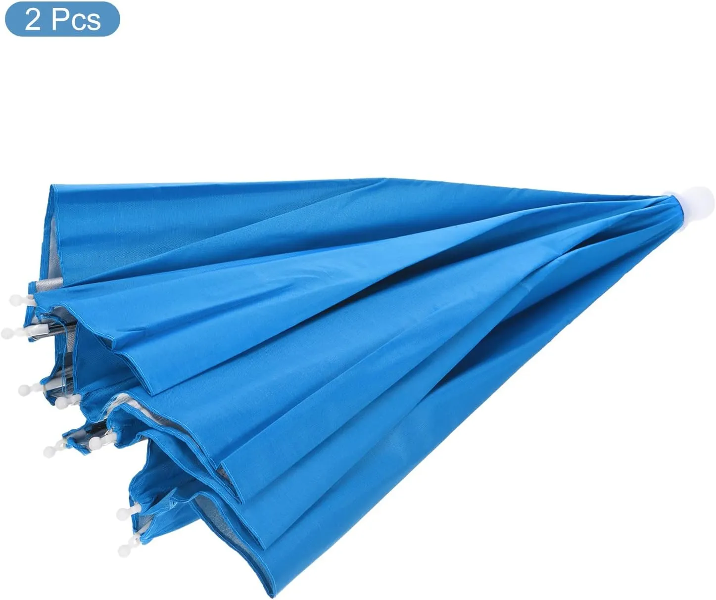 PATIKIL Fishing Umbrella Hat Elastic Folding Sun Rain Cap Head Umbrella Hands Free for Outdoor Fishing Camping