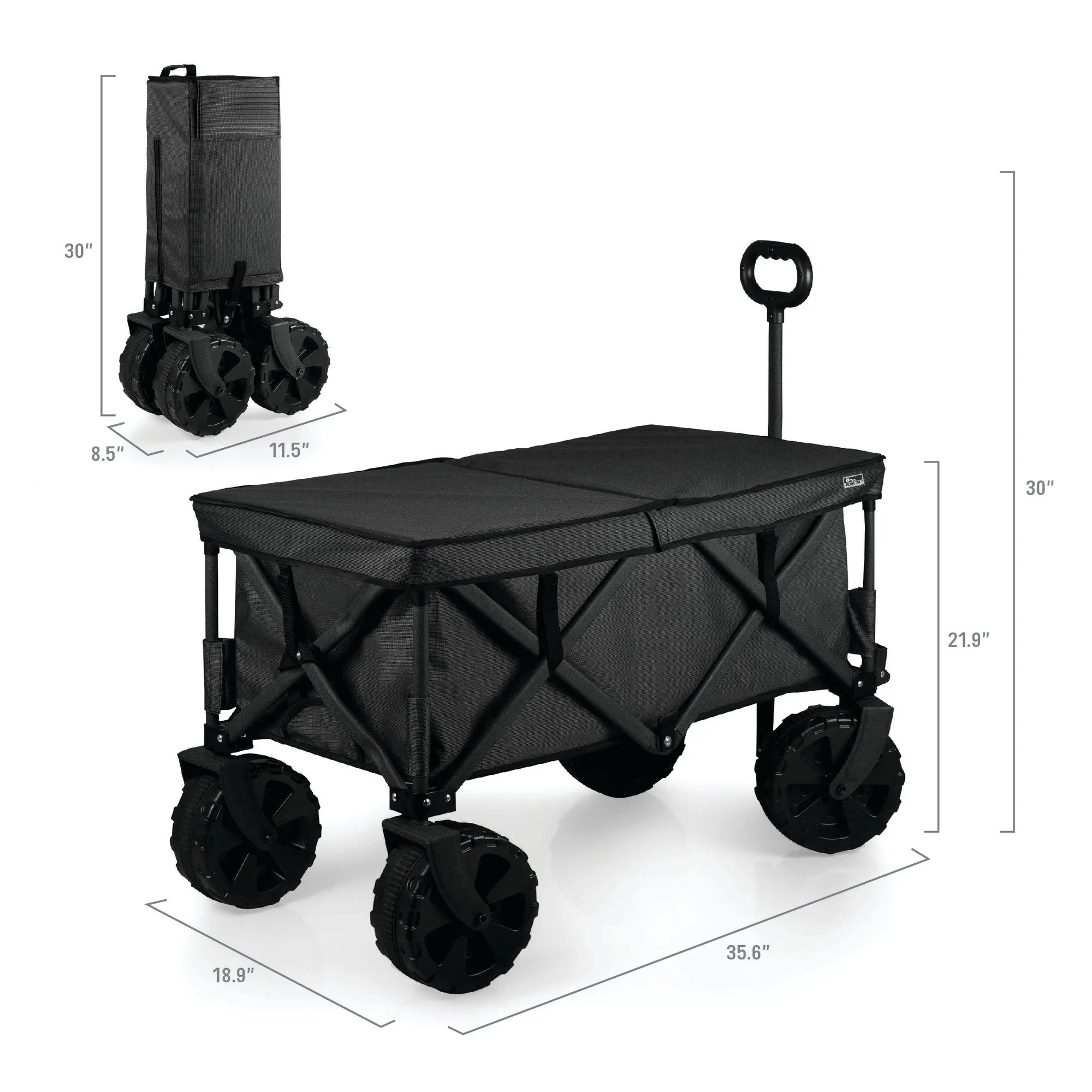 Picnic Time Adventure Wagon Elite All-Terrain Portable Utility Wagon