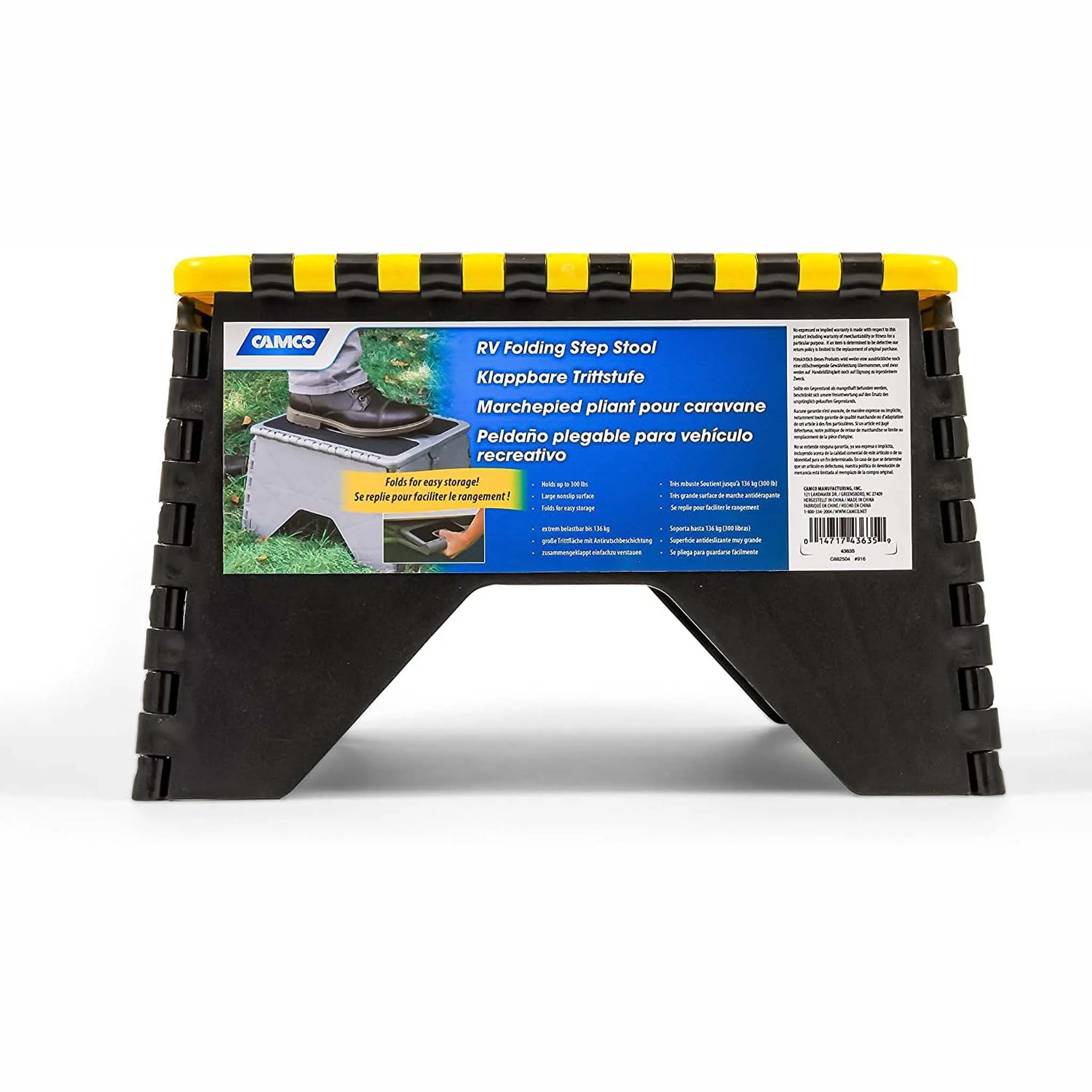 Plastic Folding Step Stool - 43637