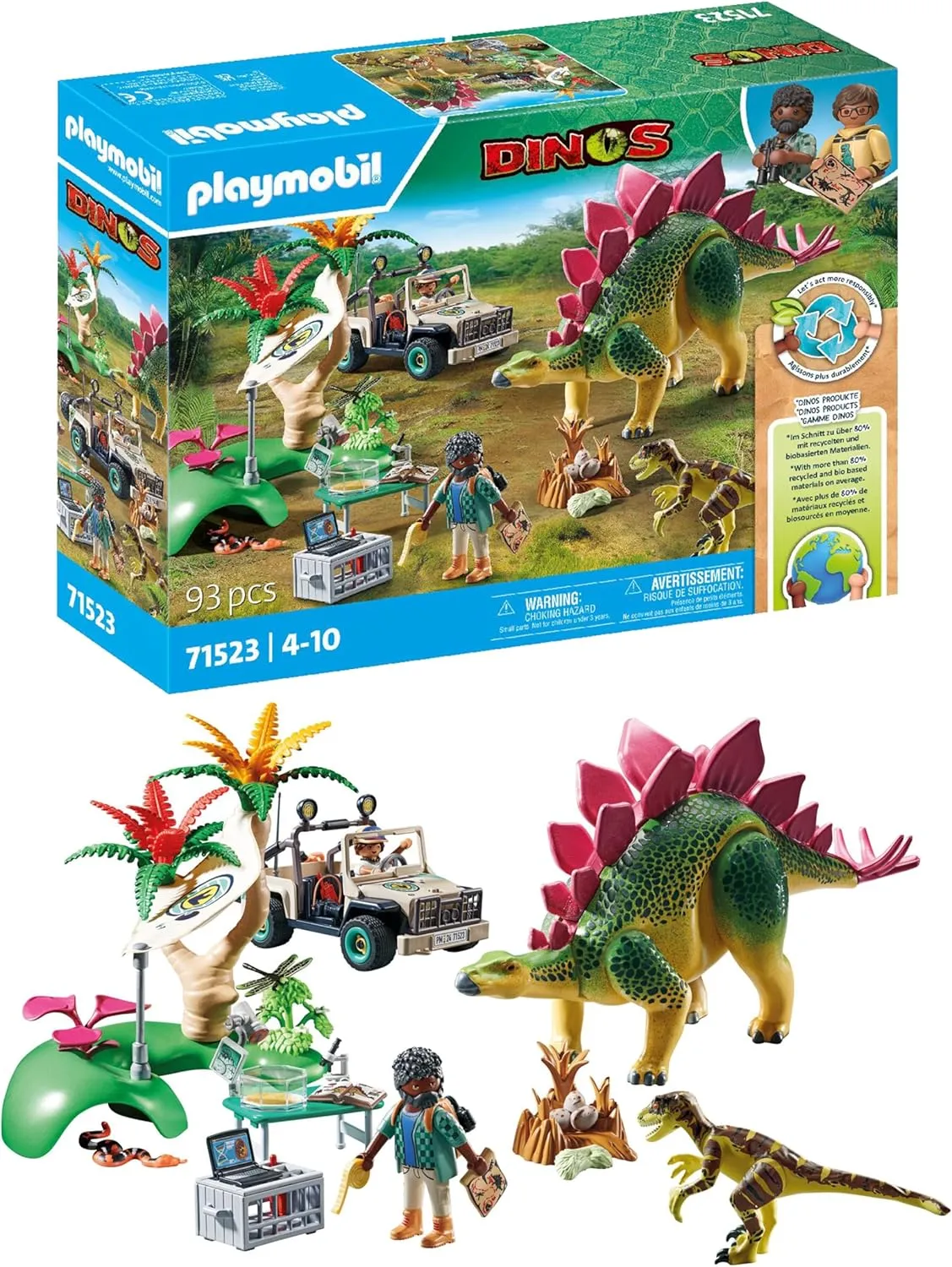 Playmobil Dinos: Research Camp with Dinos