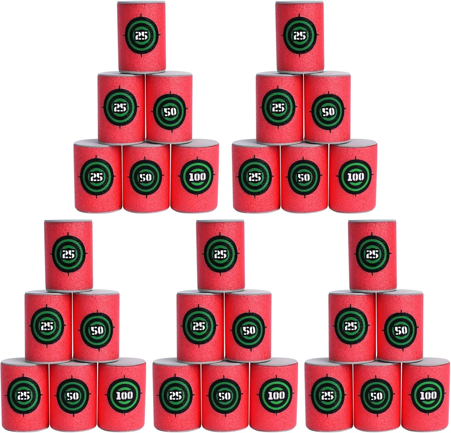 POKONBOY Soft Bullet Target, EVA Bullet Dart Target Compatible with Nerf Blasters Guns