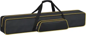 Pole Saw Bag for WORX/for DEWALT/for Greenworks/for EGO Power /for BLACK DECKER Electric Telescoping ChainSaw, Cordless Power Saw Storage Case for Extension Tree Trimmer Attachment(Box Only)-Yellow