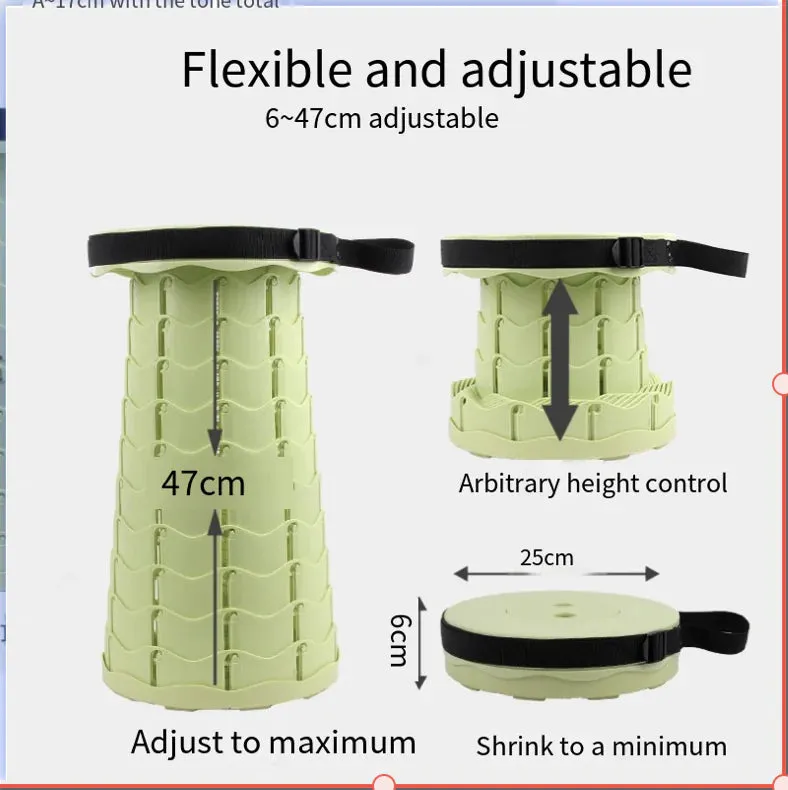 Portable Folding Stool for Outdoor Travel and Events