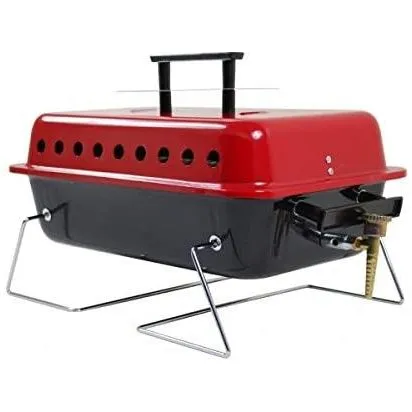 Portable Table Top Gas Barbeque With Lava Rocks