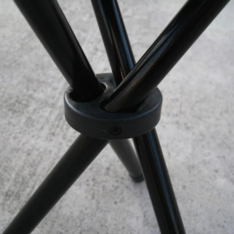 Portable Three-Legged Folding Chair