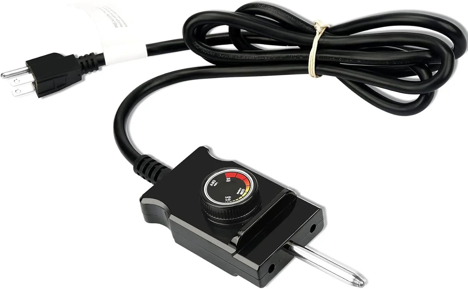 Power Cord for Masterbuilt Smoker Parts Analog Control Plug Dial Knob Temp Thermostat Controller Replacement Heating Element Electric Grill Turkey Fryers