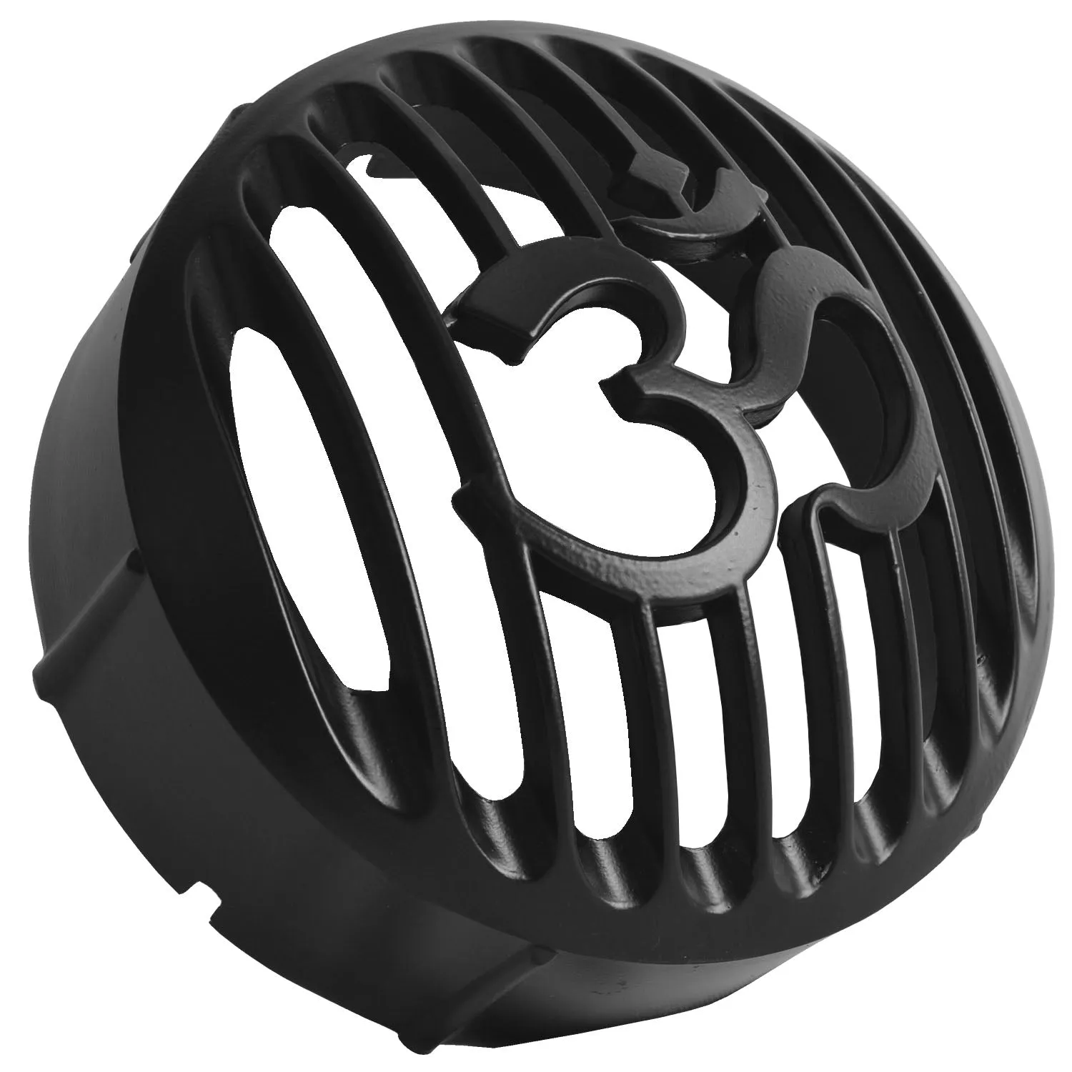 Premium Om Pattern Headlight Grill Set For Royal Enfield Electra 350 &500,BS4,BS6 Black.