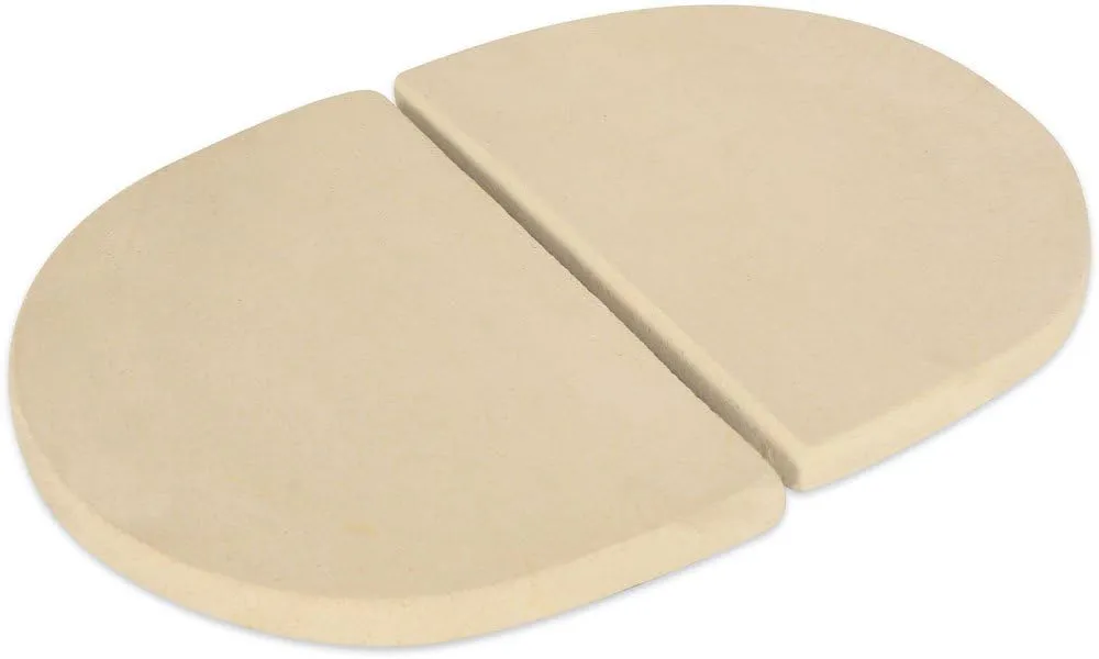 Primo 324 Ceramic Heat Reflector Plates for Primo Oval XL Grill, 2 per Box